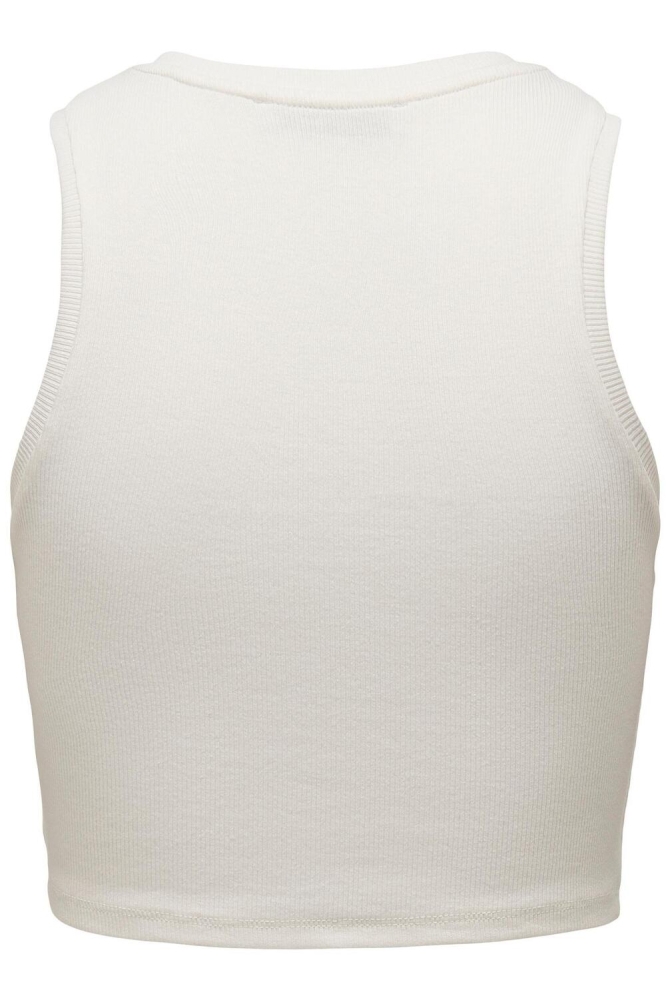 ONLVILMA S/L CROPPED TANK TOP JRS N 15282771 CLOUD DANCER